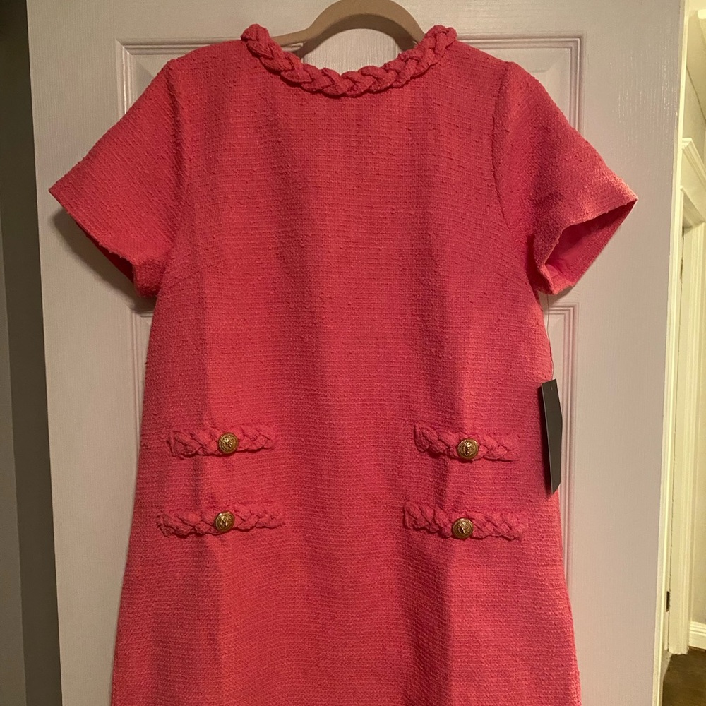 TUCKERNUCK Pink Jackie Dress, Size Large, NWT - Picture 10 of 12